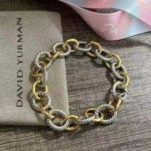 18K Yellow Gold David Yurman Bracelet with 19cm